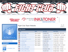 Tablet Screenshot of fight-club.voobly.com
